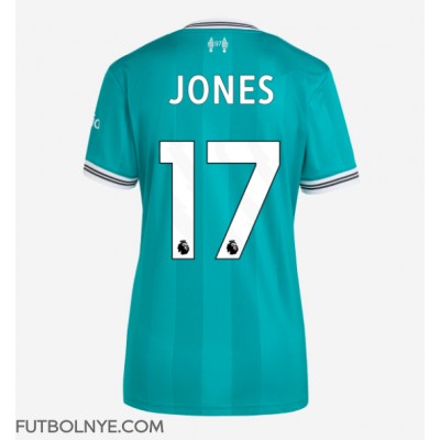 Camiseta Liverpool Curtis Jones #17 Tercera Equipación para mujer 2025-26 manga corta Camiseta Liverpool Curtis Jones #17 Tercera Equipación para mujer 2025-26 manga corta